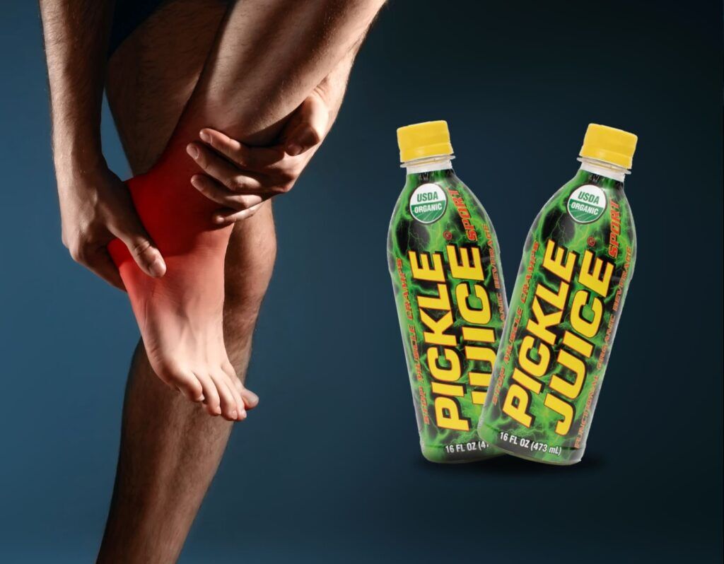 Pickle Juice provides fast relief from muscle cramps
